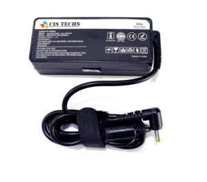 CIS Techs Compatible with, HP Laptop Adapter charger, Yellow Pin/Small Pin 65 W DV1000 DV6000 65W 18.5V 3.5A Adapter Laptop Charger for HP Pavilion DV2000 DV6700 DV4000 DV5000 DV6500 DV8000 DV9000 DV9500 X1300 Hp Compaq Presario C300 C500 C700 A900 F700