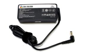 CIS Techs Laptop Charger Adapter 20v, 3.25a, Pin-5.5x2.5 Compatible for WIPRO Laptops, W 65 Adapter, DIS & ISO Certified
