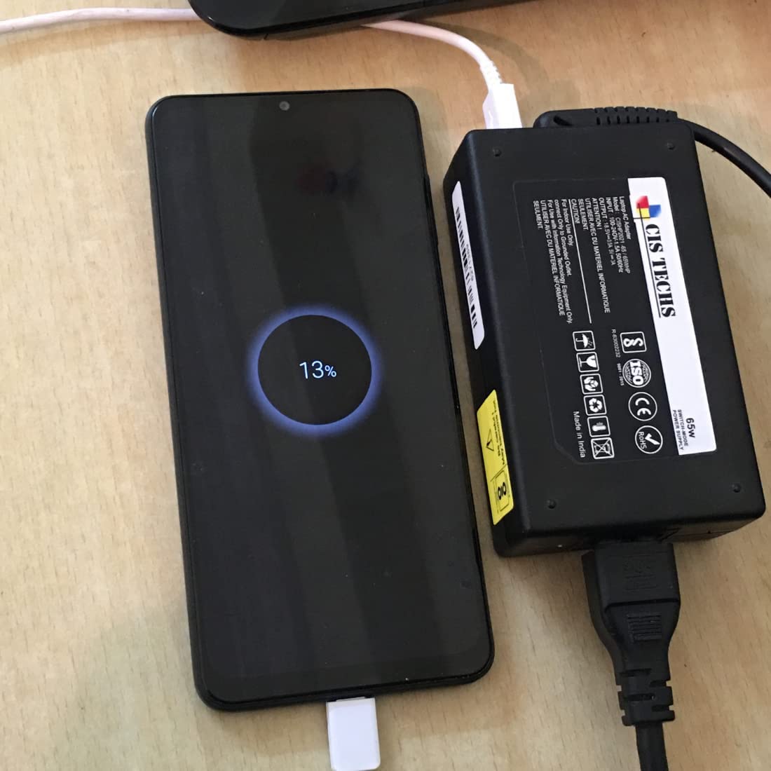 CIS Techs for Acer Laptop & USB Port for Mobile 5v-3.1A, Acer laptop adapter charger 19V 3.42A 65W, pin 5.5MM X 1.7MM, Aspire E15 E11 E14 E1 F15 ES1 E5 E5-553 E5-575 E5-575 A515-51(Without Power Cord) - Image 7